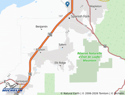 Mapa MICHELIN Salem - ViaMichelin