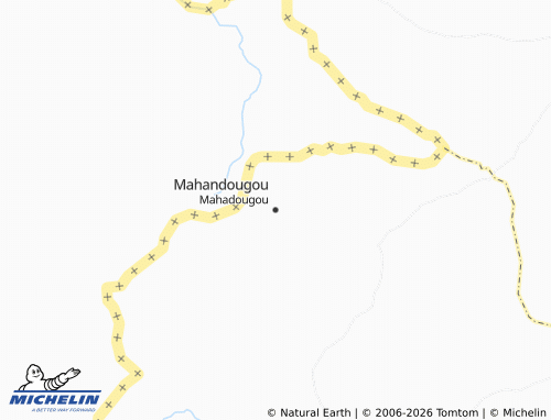 Mappa MICHELIN Mahadougou - ViaMichelin