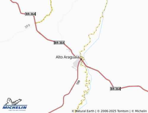 MICHELIN-Landkarte Novo Araguaia - ViaMichelin