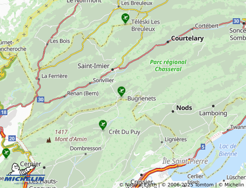Carte MICHELIN L'Himelette - ViaMichelin