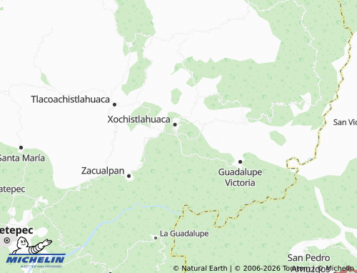 MICHELIN Del Panteón map - ViaMichelin
