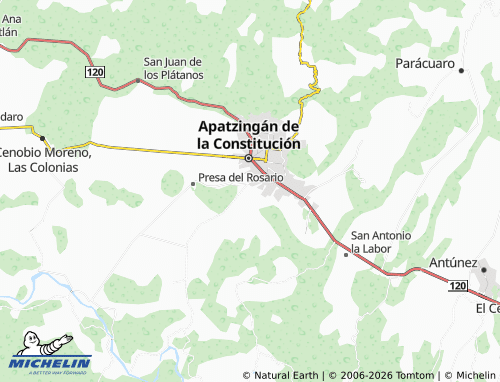 Mapa MICHELIN Ampliación El Tarepe - ViaMichelin