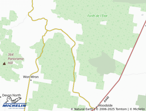 MICHELIN-Landkarte Woodside North - ViaMichelin