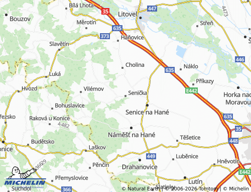 Mappa MICHELIN Senička - ViaMichelin