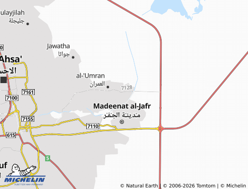 MICHELIN-Landkarte al-Rawabi - ViaMichelin