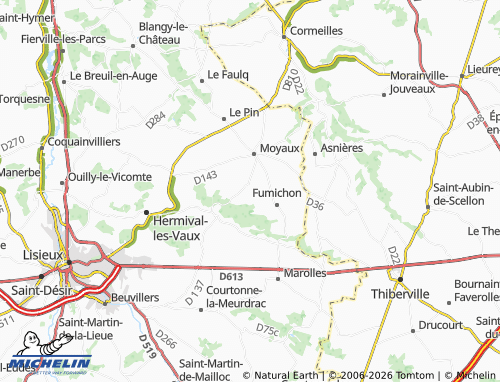 MICHELIN Le Pouplin map - ViaMichelin