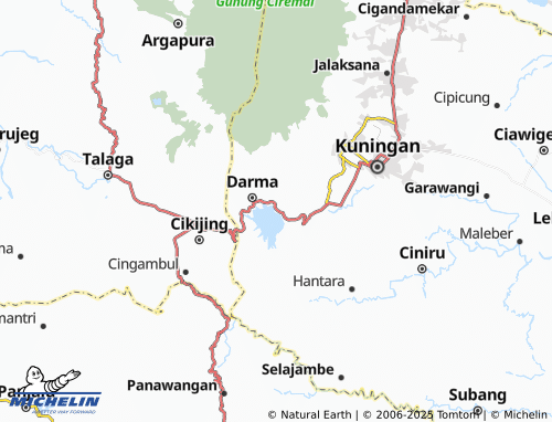 MICHELIN Jagara map - ViaMichelin