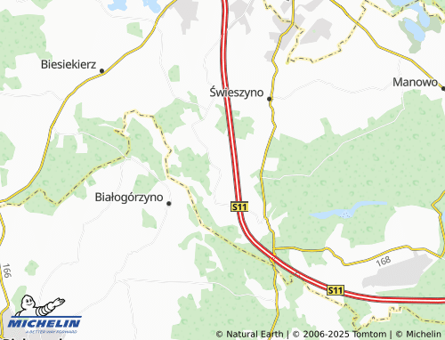 MICHELIN Golica map - ViaMichelin
