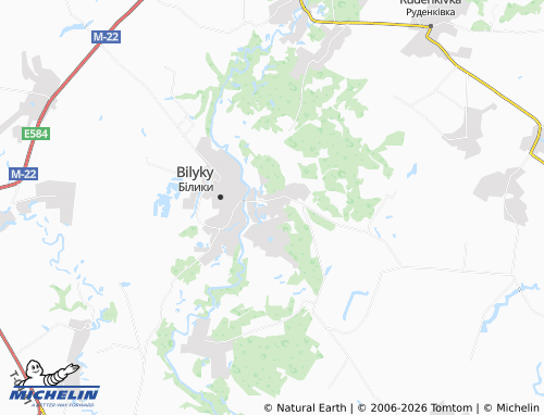 MICHELIN Kustolovi Kushchi map - ViaMichelin