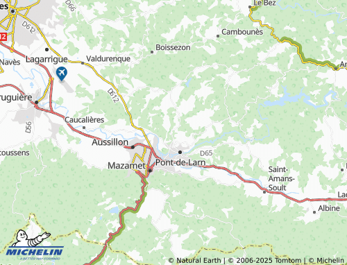 Carte MICHELIN Saint-Baudille - ViaMichelin