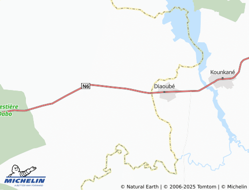 MICHELIN-Landkarte Nimataba Oumar - ViaMichelin