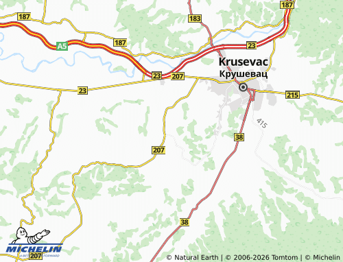Mapa MICHELIN Lukavac - ViaMichelin