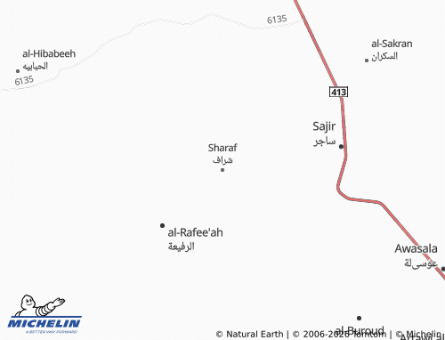 Carte MICHELIN Sharaf - ViaMichelin