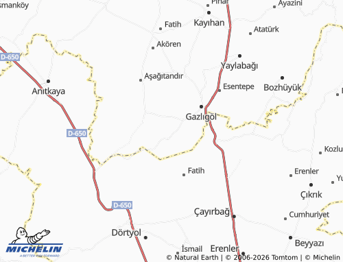Mappa MICHELIN Belce - ViaMichelin