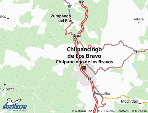 Carte MICHELIN Lomas de Chapultepec - ViaMichelin