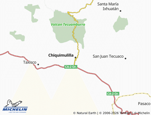 Kaart MICHELIN Chiquimulilla - ViaMichelin