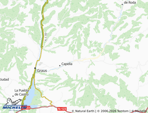 Mapa MICHELIN Torrelabad - ViaMichelin