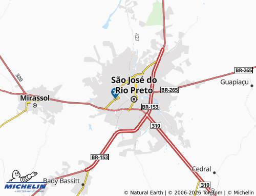 Mapa MICHELIN Boa Vista - ViaMichelin