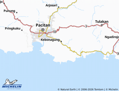 Mapa MICHELIN Karanganyar - ViaMichelin