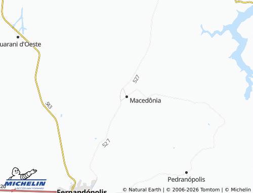 Mapa MICHELIN Macedônia - ViaMichelin