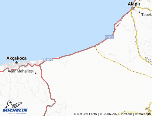 Mappa MICHELIN Akkaya - ViaMichelin