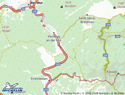 MICHELIN Mixnitz map - ViaMichelin