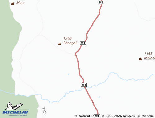 MICHELIN Jembe map - ViaMichelin