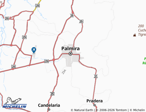 Mapa MICHELIN Bizerta - ViaMichelin