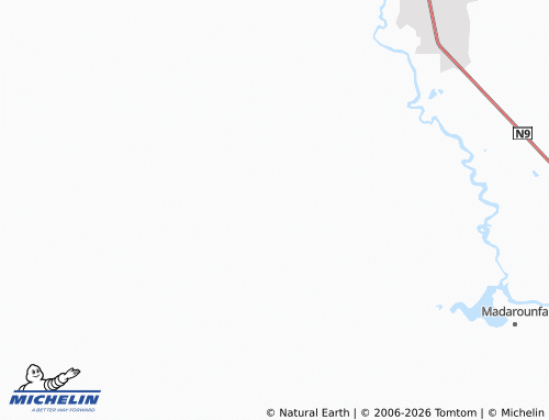 Kaart MICHELIN Kagara - ViaMichelin