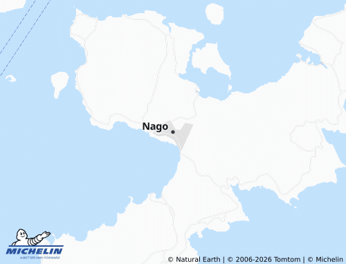 MICHELIN Nago map - ViaMichelin