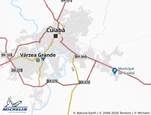 Mappa MICHELIN Nossa Senhora Aparecida - ViaMichelin