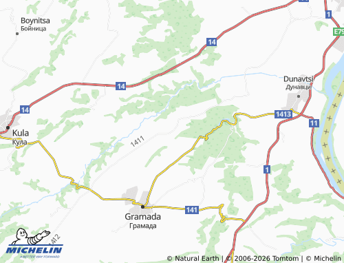 Mappa MICHELIN Milchina Laka - ViaMichelin