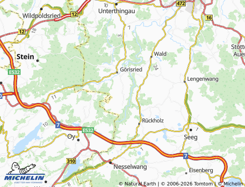 Mapa MICHELIN Stadels - ViaMichelin
