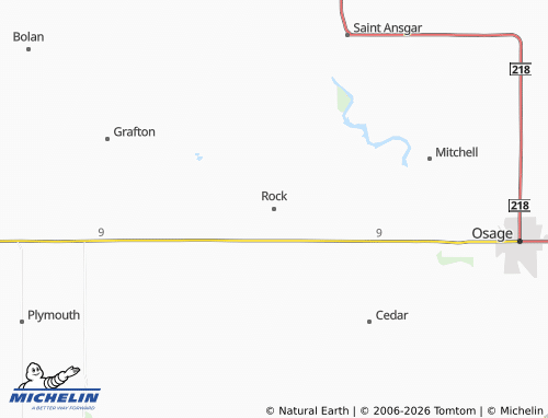 Mappa MICHELIN Rock - ViaMichelin
