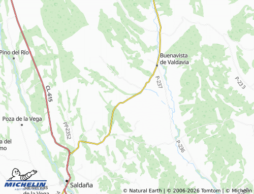 MICHELIN Valderrábano map - ViaMichelin