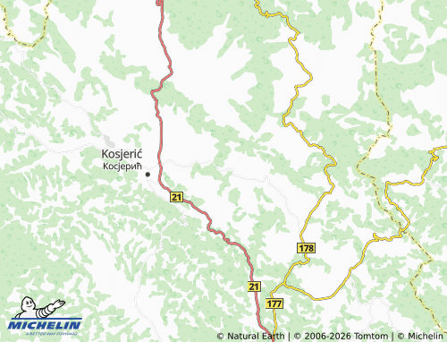 Mapa MICHELIN Subjel - ViaMichelin