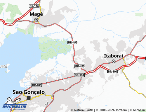 MICHELIN Itambi map - ViaMichelin