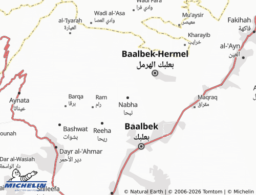 Mapa MICHELIN Nabha - ViaMichelin