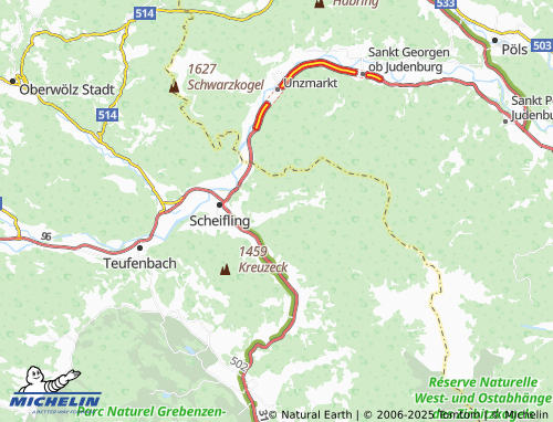 Mappa MICHELIN Feßnach - ViaMichelin