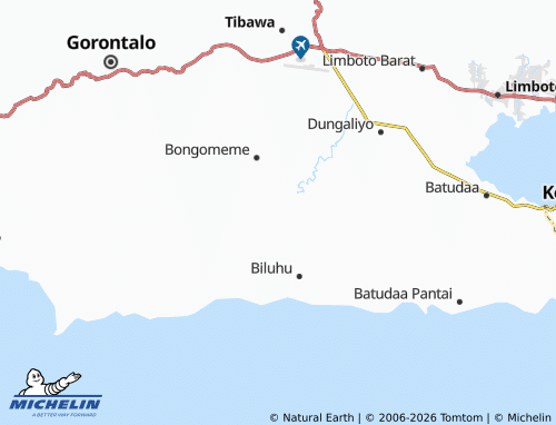 MICHELIN-Landkarte Batu Loreng - ViaMichelin