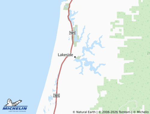 Mappa MICHELIN Lakeside - ViaMichelin