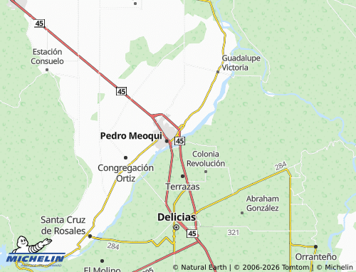 Mapa MICHELIN Obrera - ViaMichelin