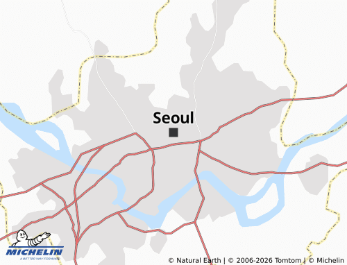 Mappa MICHELIN Seul - ViaMichelin