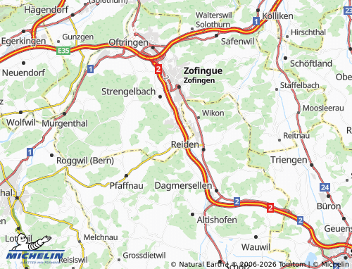 MICHELIN-Landkarte Schürberg - ViaMichelin