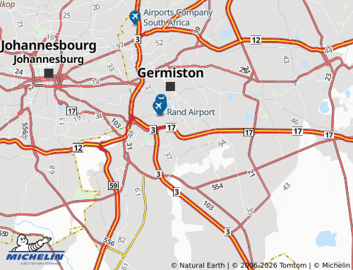 MICHELIN-Landkarte Castleview - ViaMichelin
