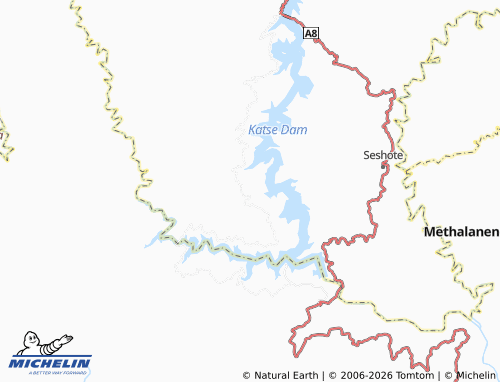 Kaart MICHELIN Ha Mokhesi - ViaMichelin