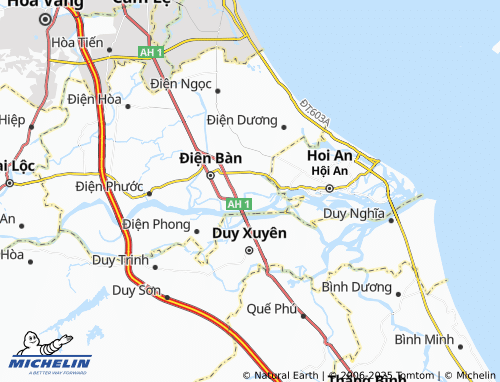 MICHELIN Điện Phương map - ViaMichelin