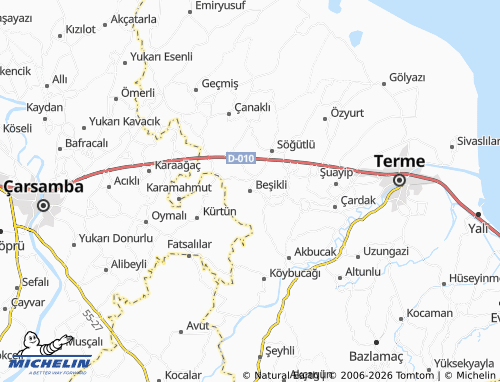 MICHELIN Beşikli map - ViaMichelin