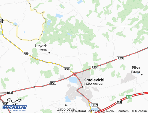 MICHELIN Kurkovo map - ViaMichelin
