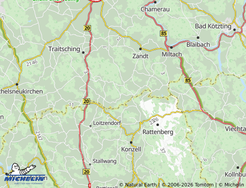 MICHELIN Birnbrunn map - ViaMichelin